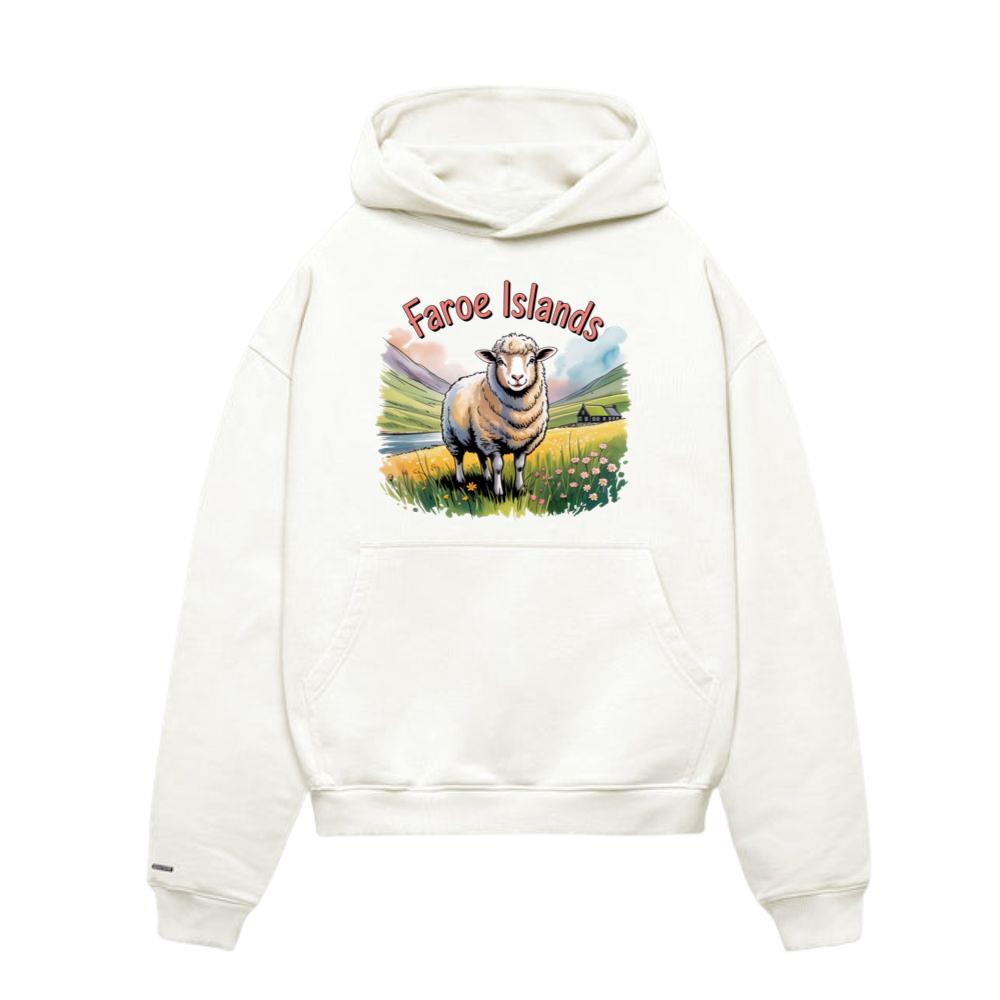 Faroe Islands Scenic Sheep Nature Design Hoodies