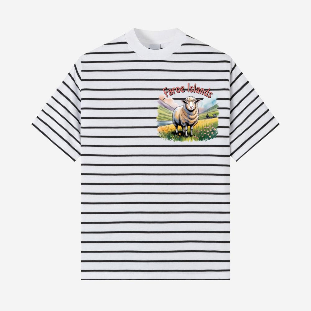 Faroe Islands Scenic Sheep Nature Design T-Shirt