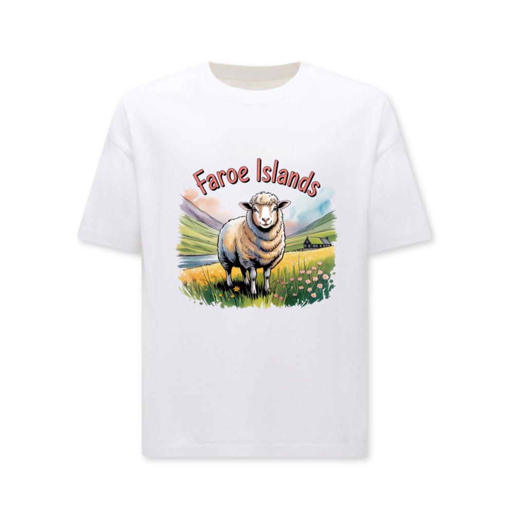 Faroe Islands Scenic Sheep Nature Design T-Shirts