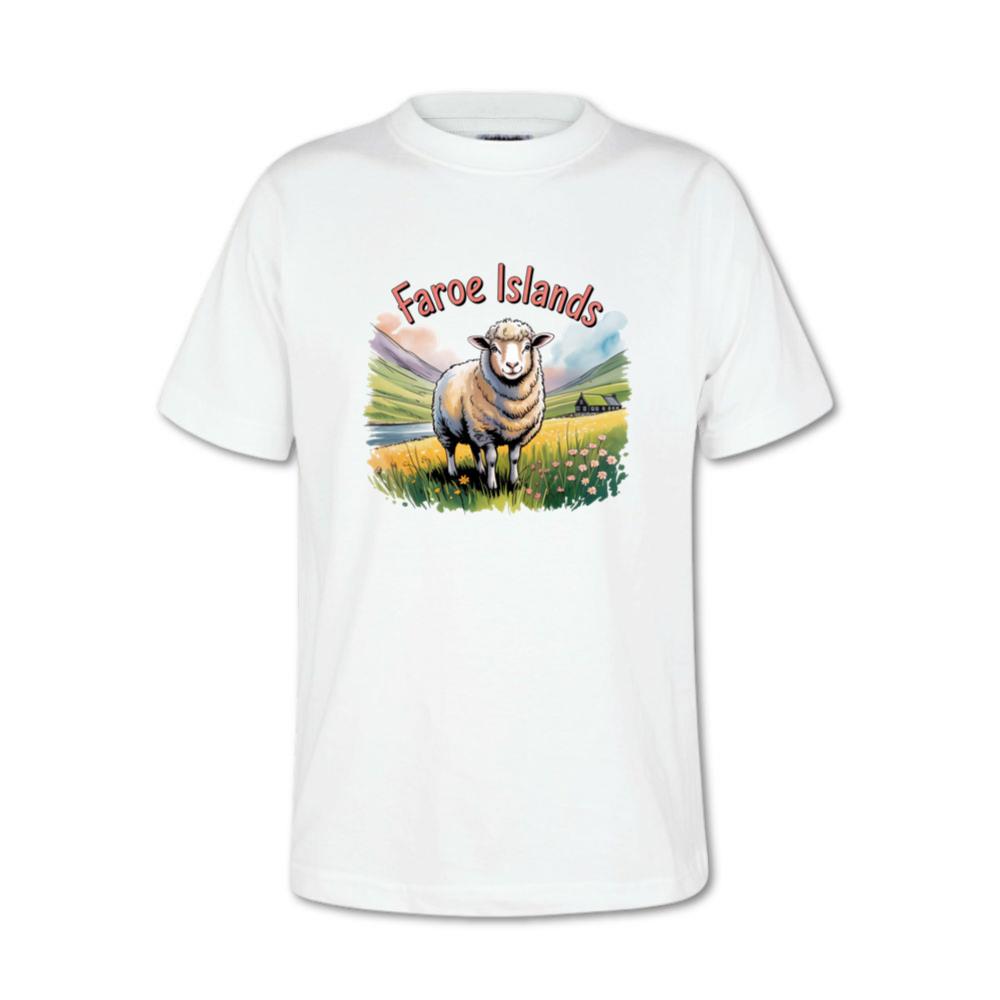 Faroe Islands Scenic Sheep Nature Design T-Shirts