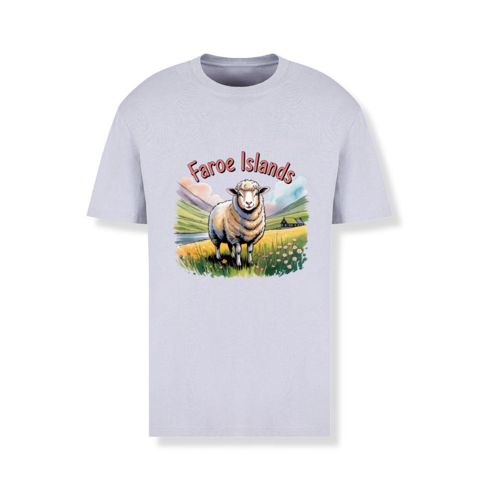 Faroe Islands Scenic Sheep Nature Design T-Shirts