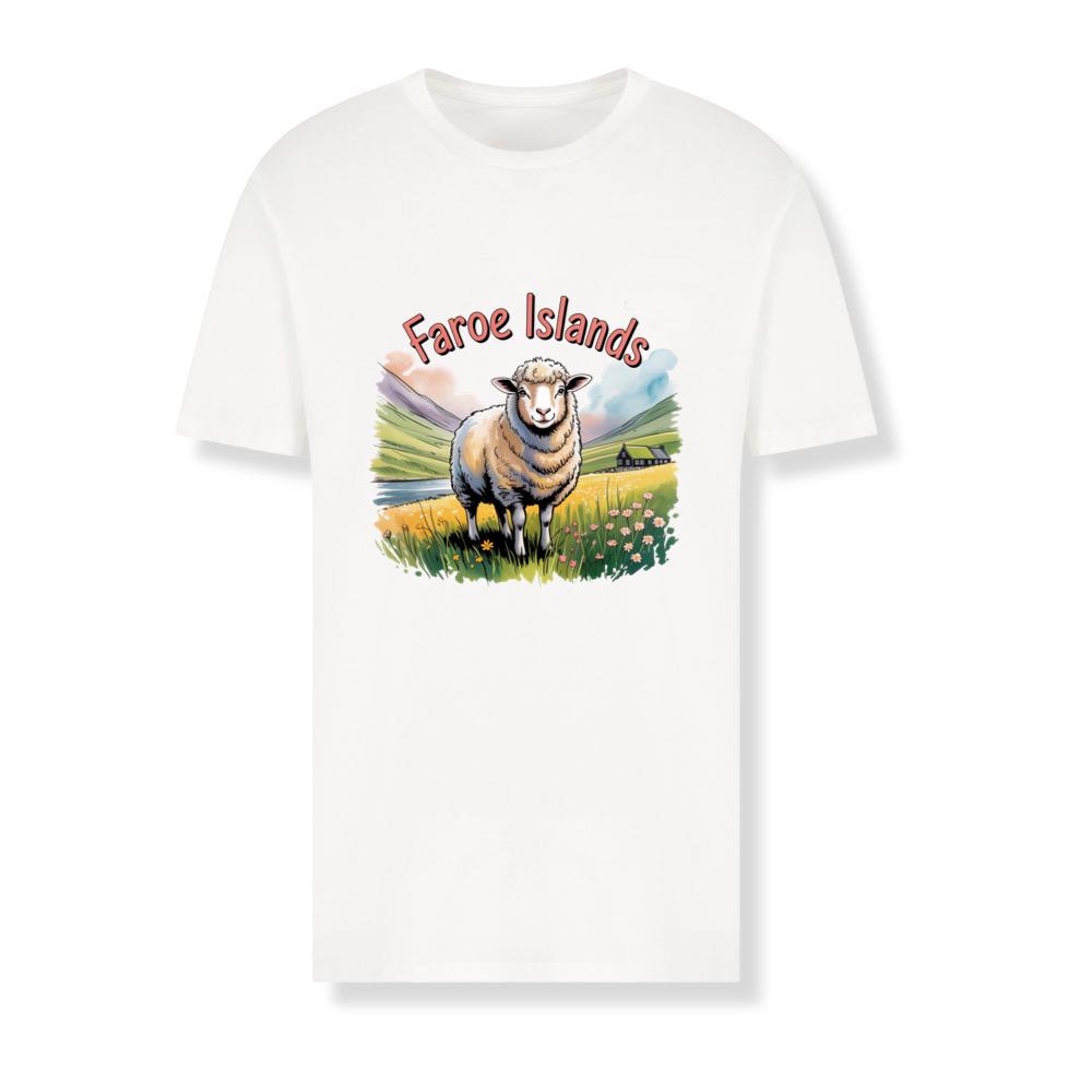 Faroe Islands Scenic Sheep Nature Design T-Shirts