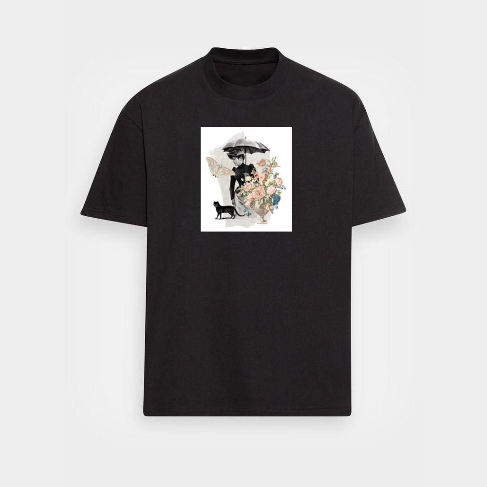 Feminine Whimsy in Vintage Art T-Shirts