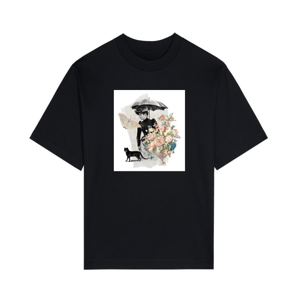 Feminine Whimsy in Vintage Art T-Shirts