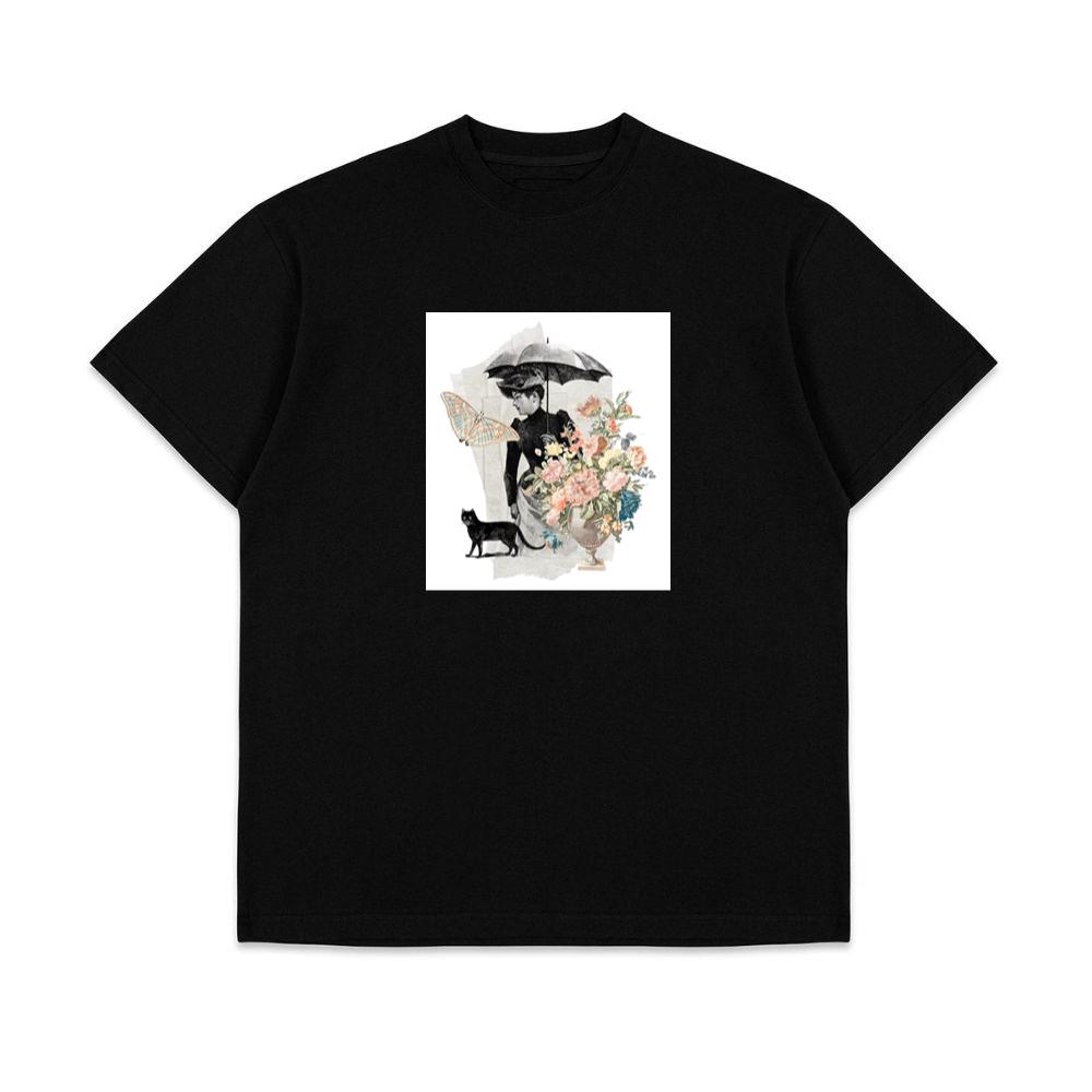 Feminine Whimsy in Vintage Art T-Shirts