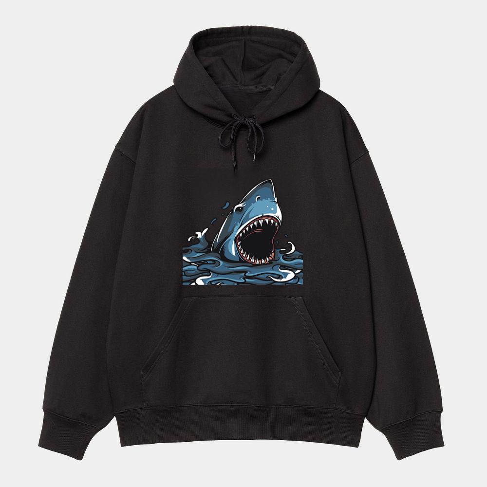 Ferocious Ocean Shark Hoodie