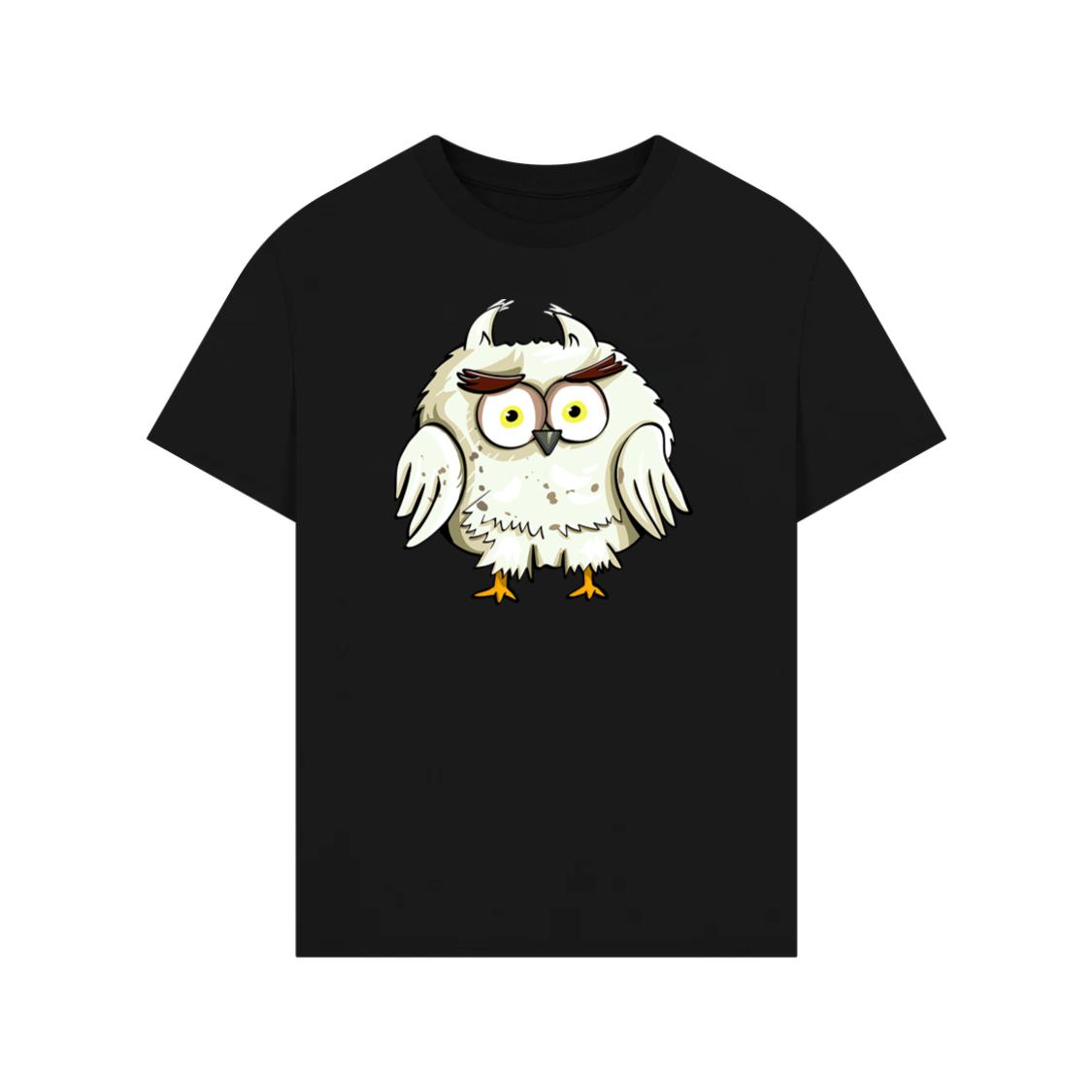 Fierce White Owl T-Shirt