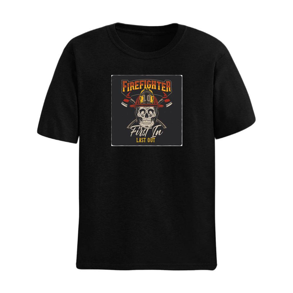 Firefighter Tribute Graphic TShirts Ecolorit