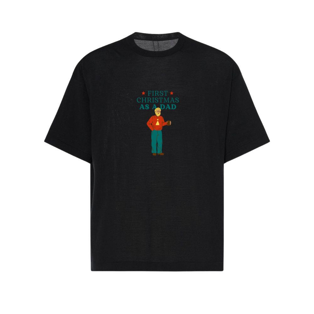 First Christmas As A Dad Top For Men TShirts Parentins