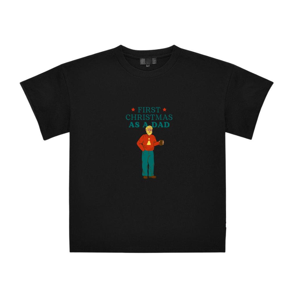 First Christmas As A Dad Top For Men T-Shirts