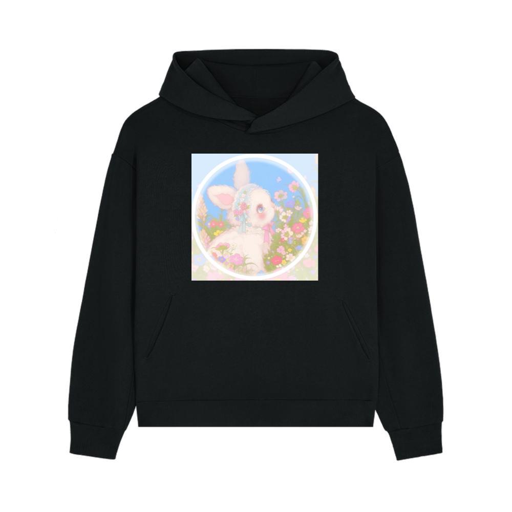 Floral Bonnet Bunny Hoodie