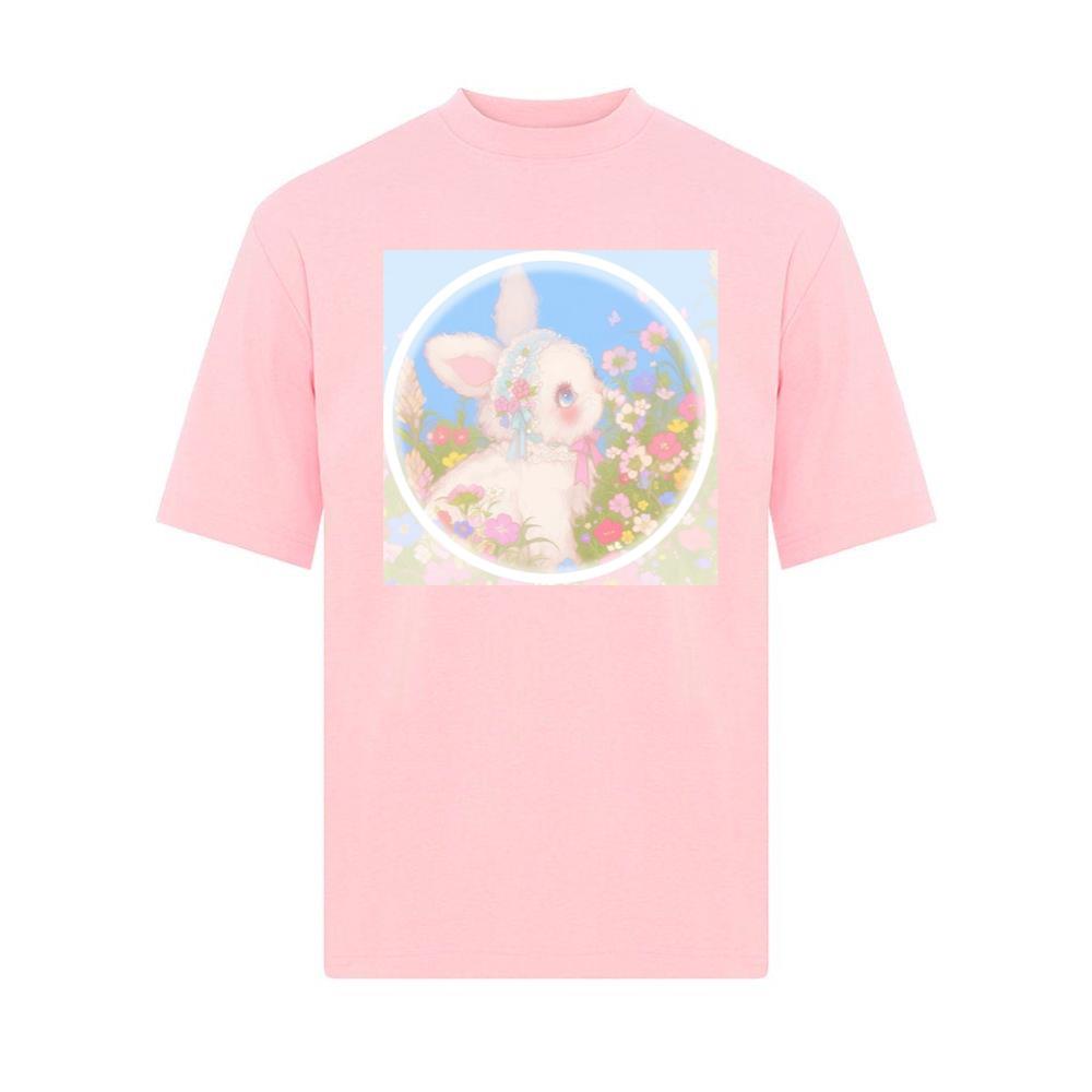 Floral Bonnet Bunny T-Shirts
