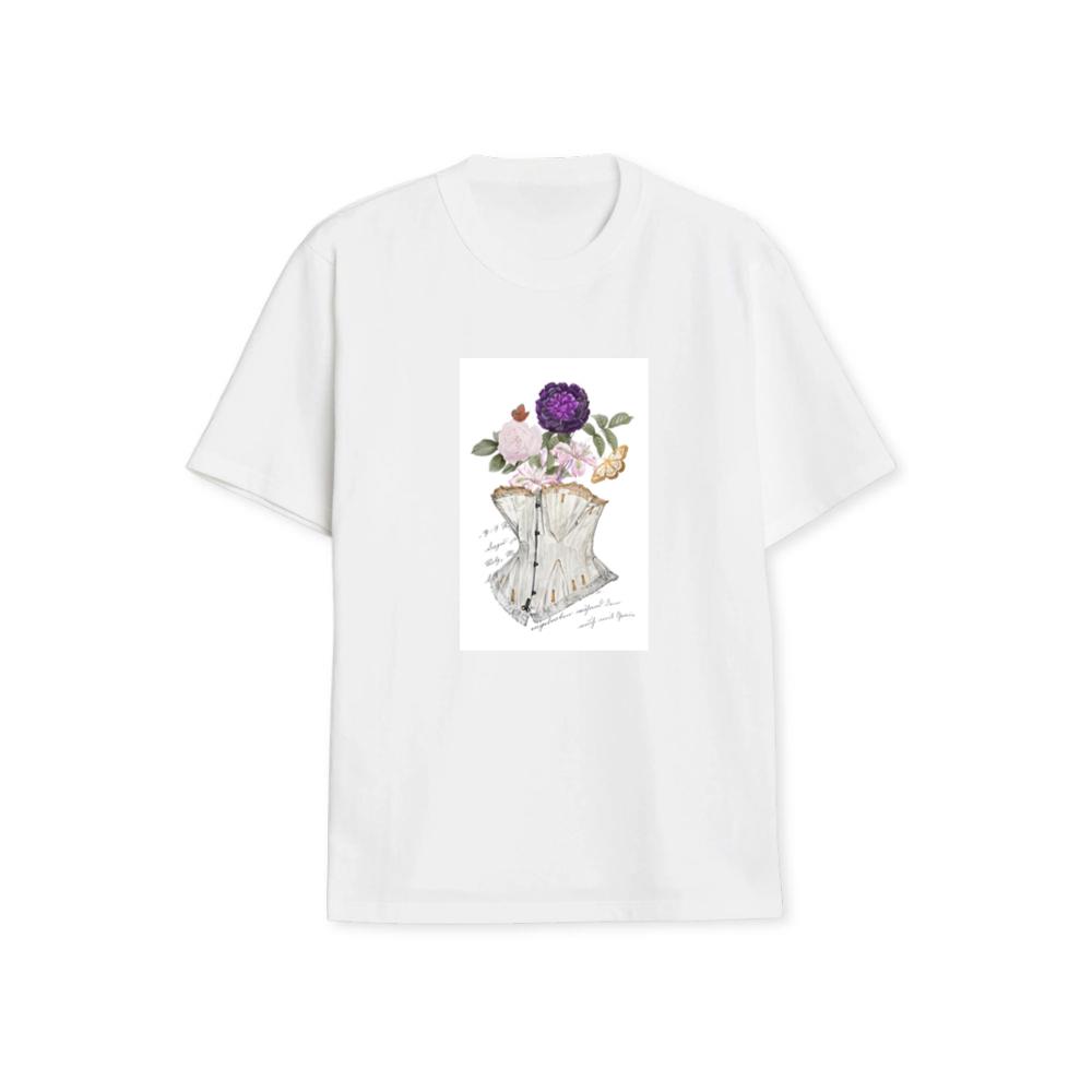 Floral Corset Still Life T-Shirts