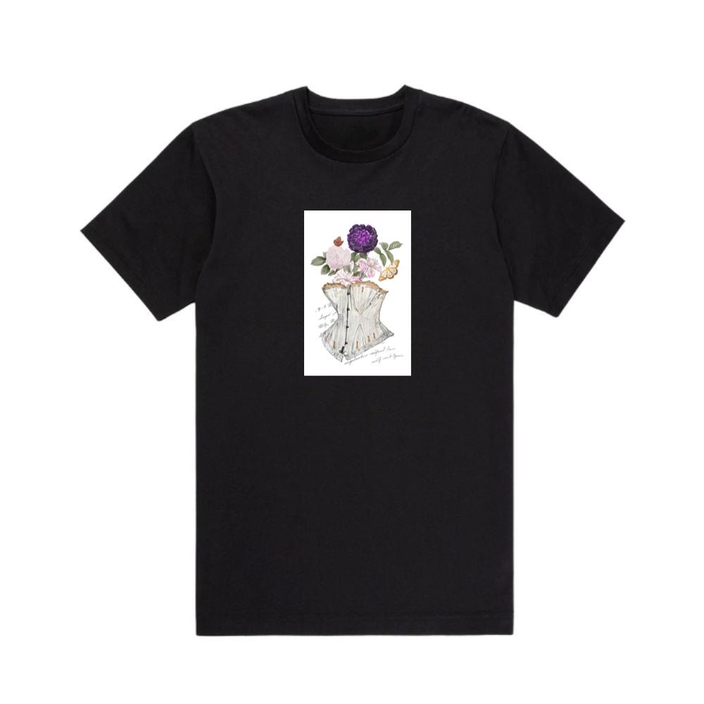 Floral Corset Still Life T-Shirts