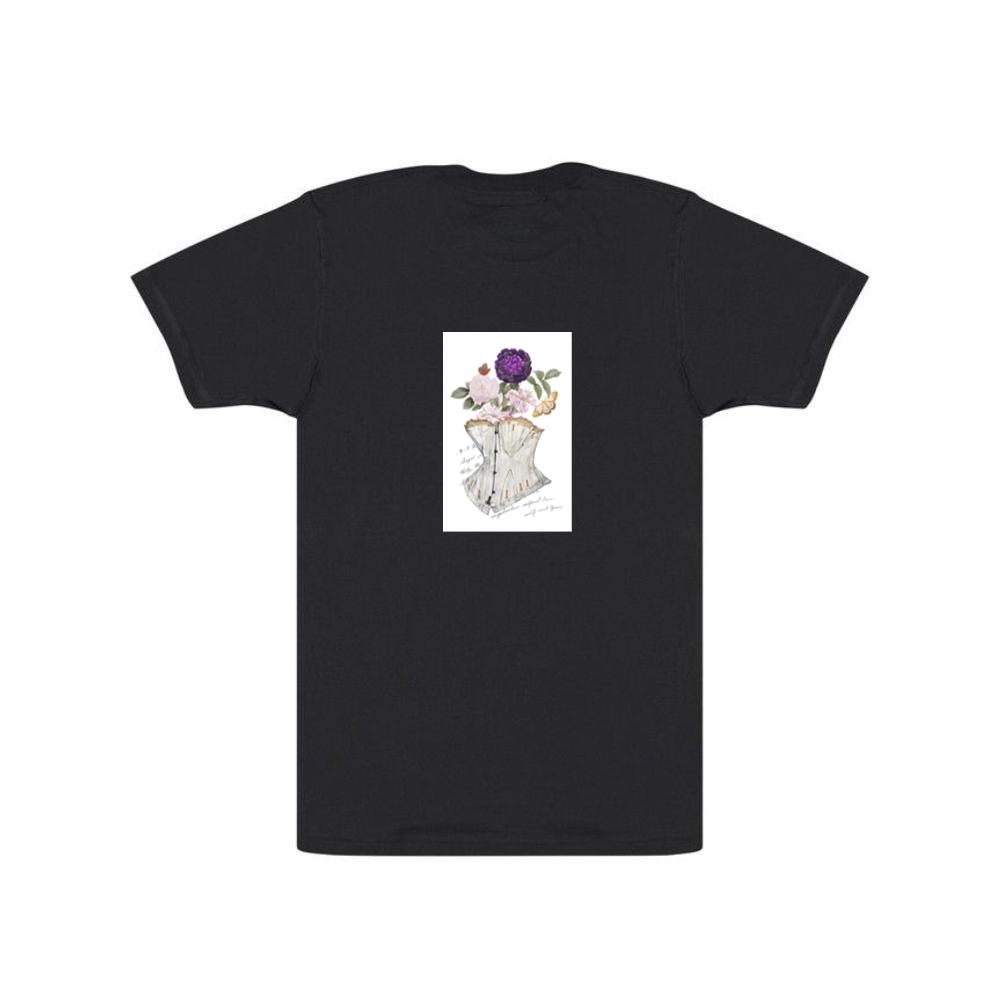 Floral Corset Still Life T-Shirts