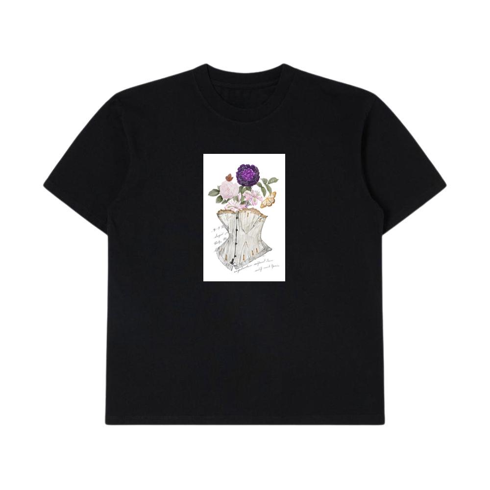 Floral Corset Still Life T-Shirts