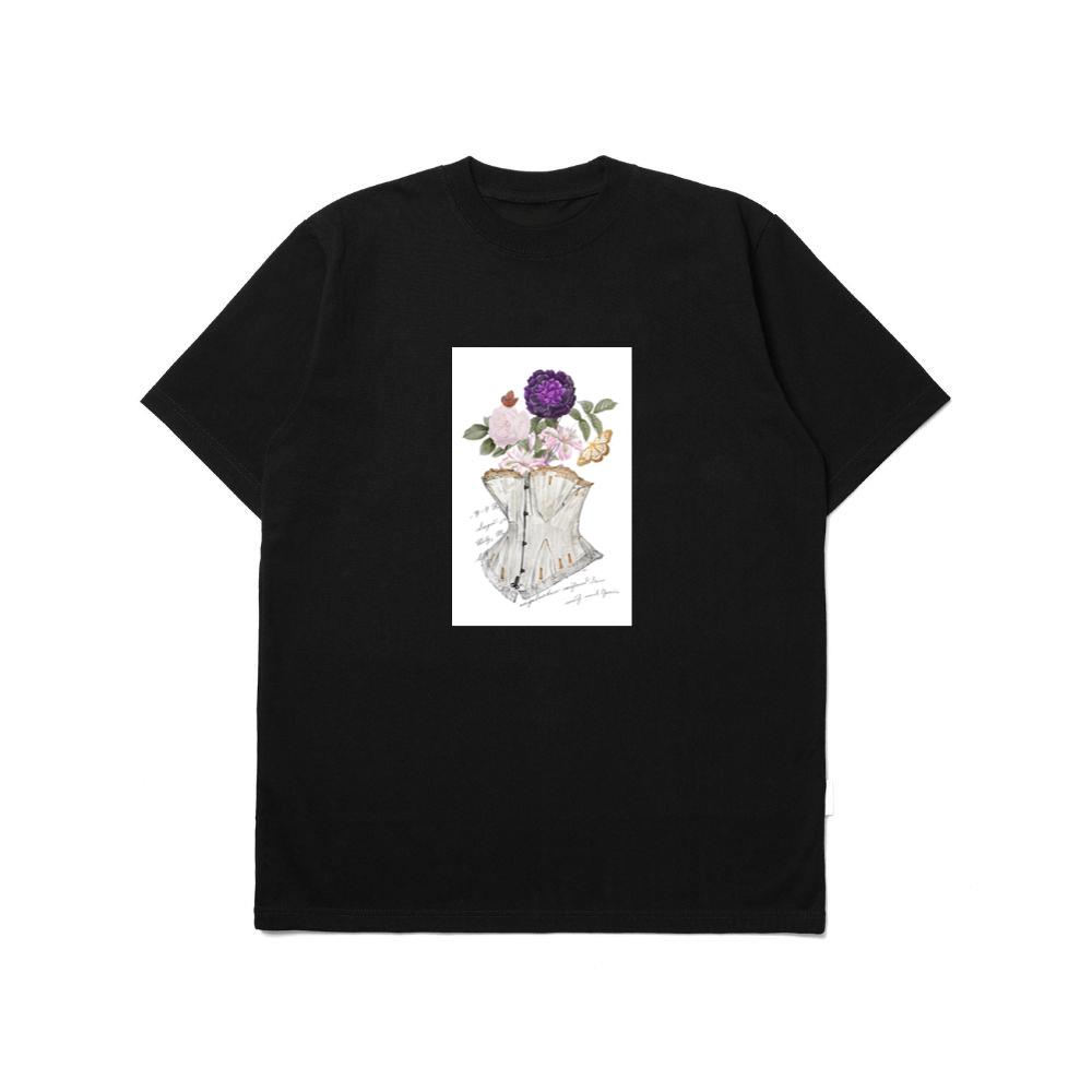 Floral Corset Still Life T-Shirts