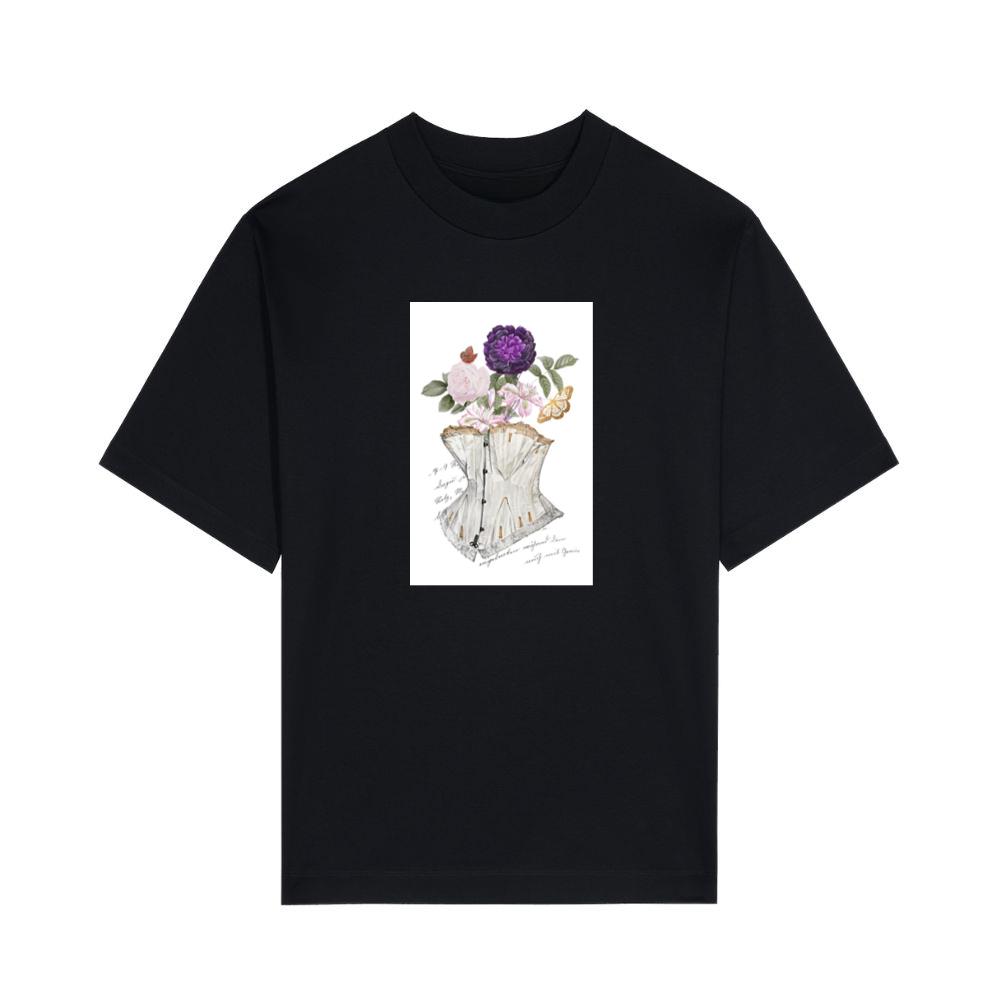 Floral Corset Still Life T-Shirts