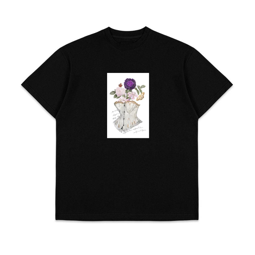 Floral Corset Still Life T-Shirts