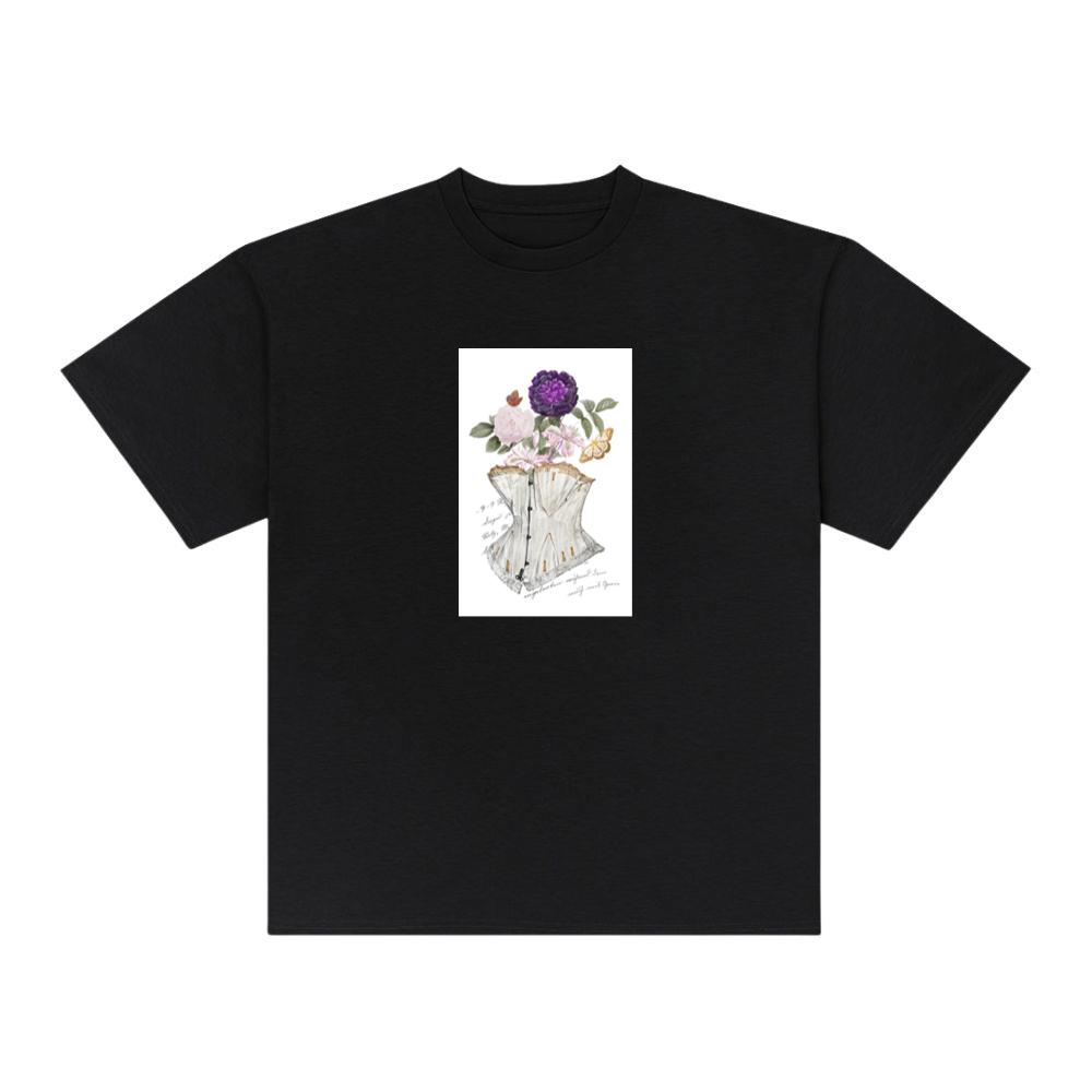 Floral Corset Still Life T-Shirts