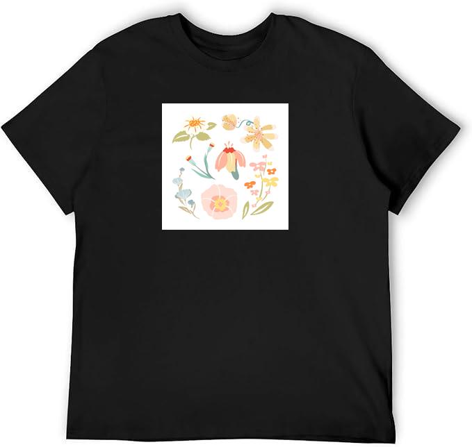 Floral Element Group T-Shirts