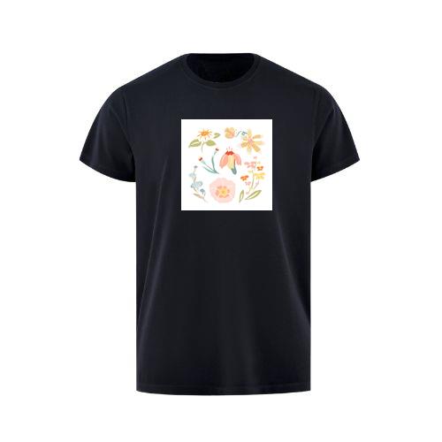 Floral Element Group T-Shirts