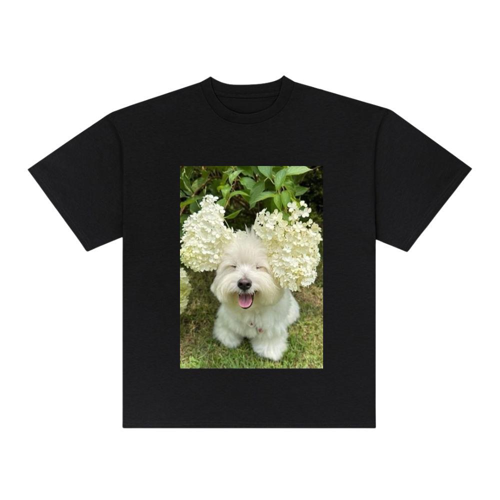 Flower Crown Canine T-Shirts