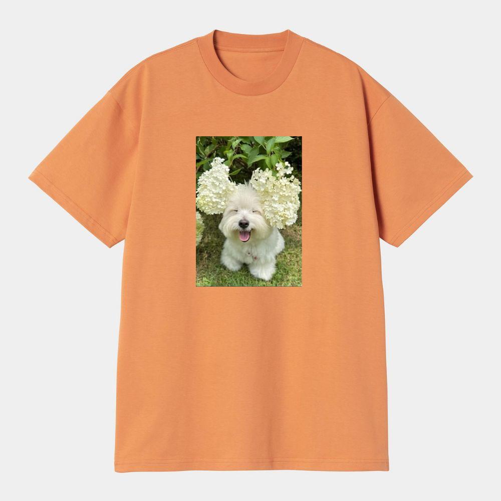 Flower Crown Canine T-Shirts