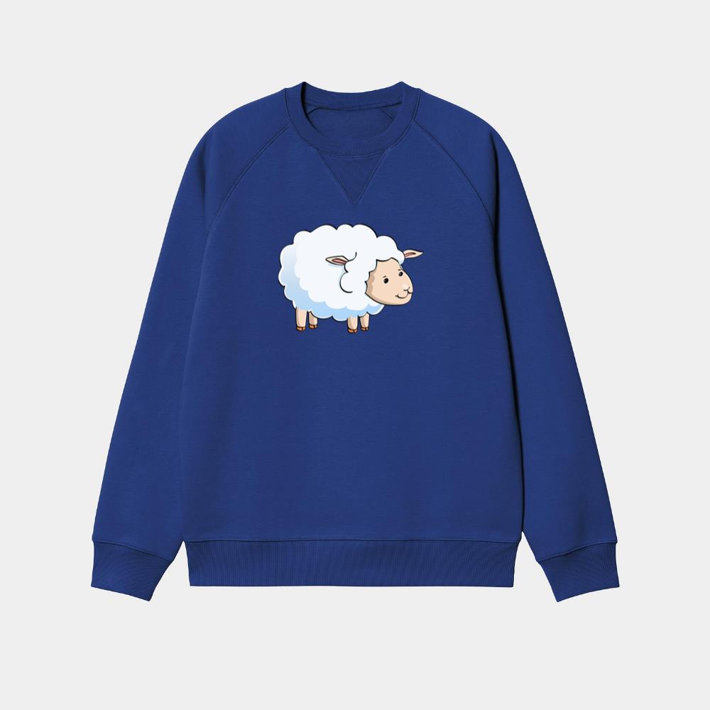 Fluffy Sheep with Big Wool Sweatshirt
