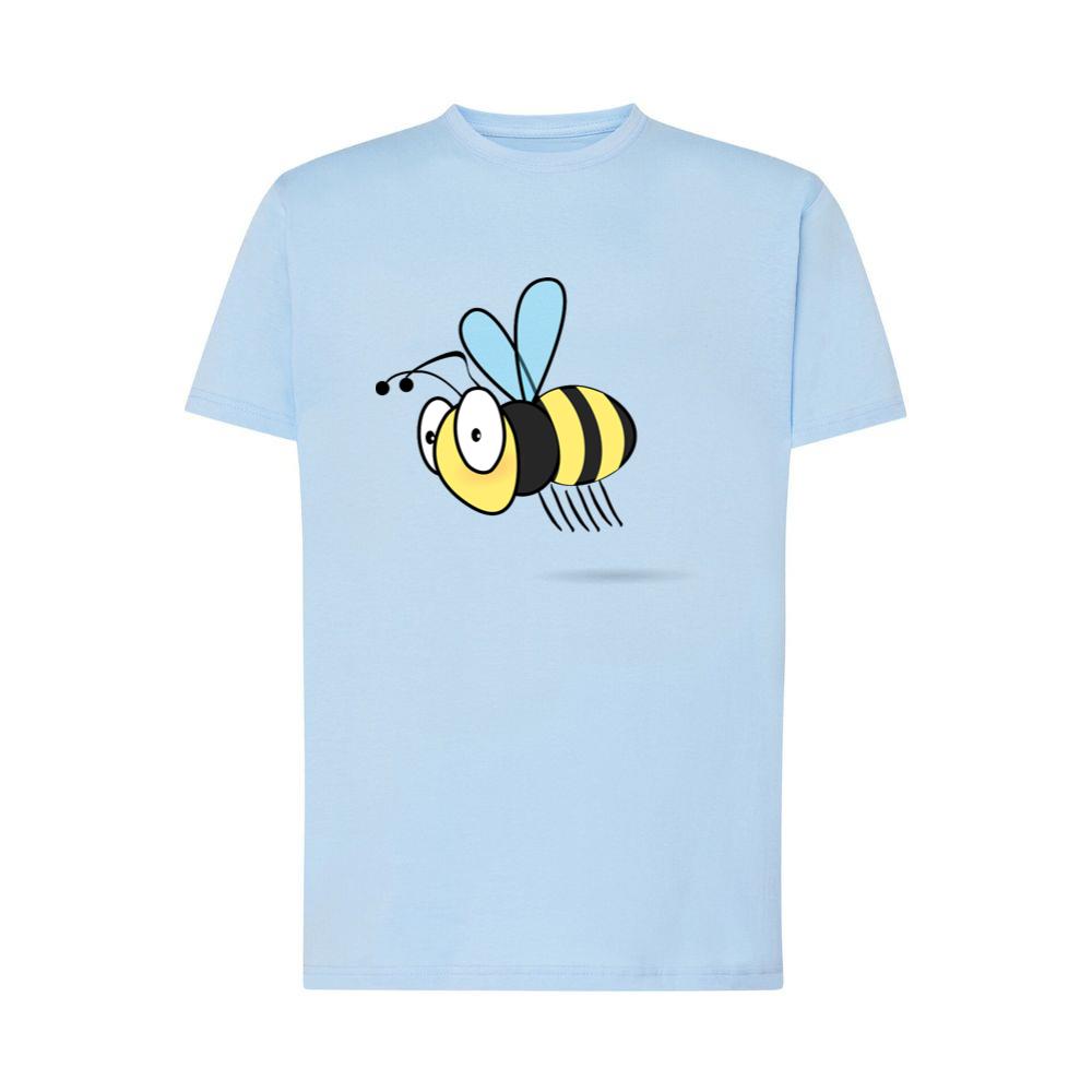 Flying Bee With Blue Wings T-Shirts