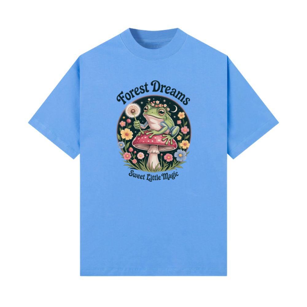 Forest Dreams Frog Fairycore Magic Retro Design T-Shirts