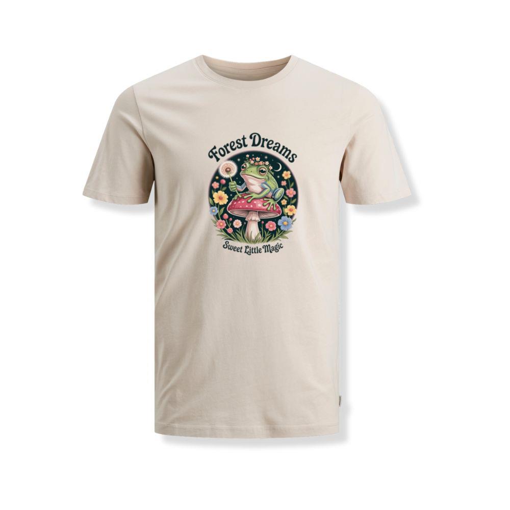 Forest Dreams Frog Fairycore Magic Retro Design T-Shirts