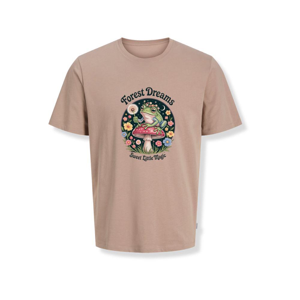 Forest Dreams Frog Fairycore Magic Retro Design T-Shirts