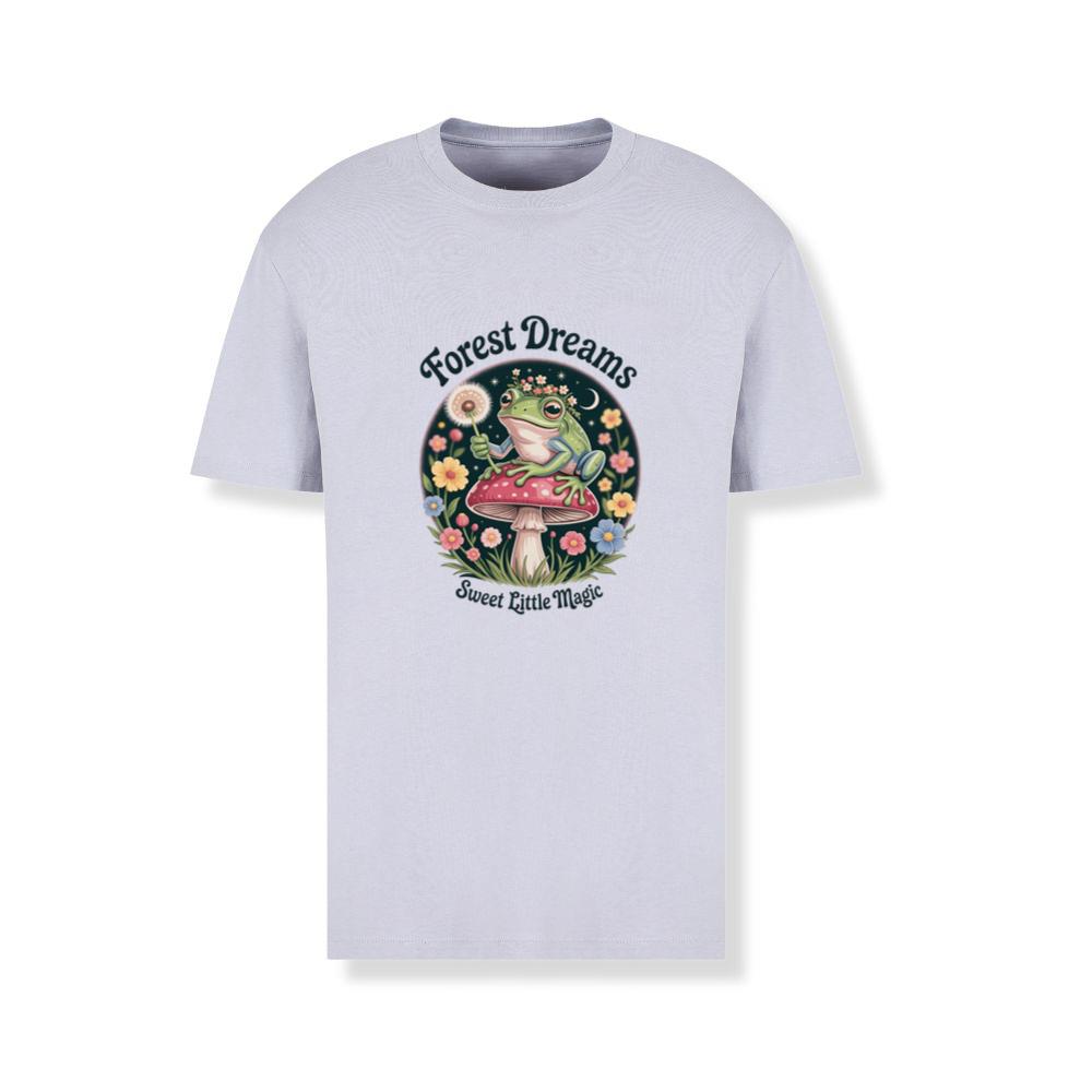 Forest Dreams Frog Fairycore Magic Retro Design T-Shirts