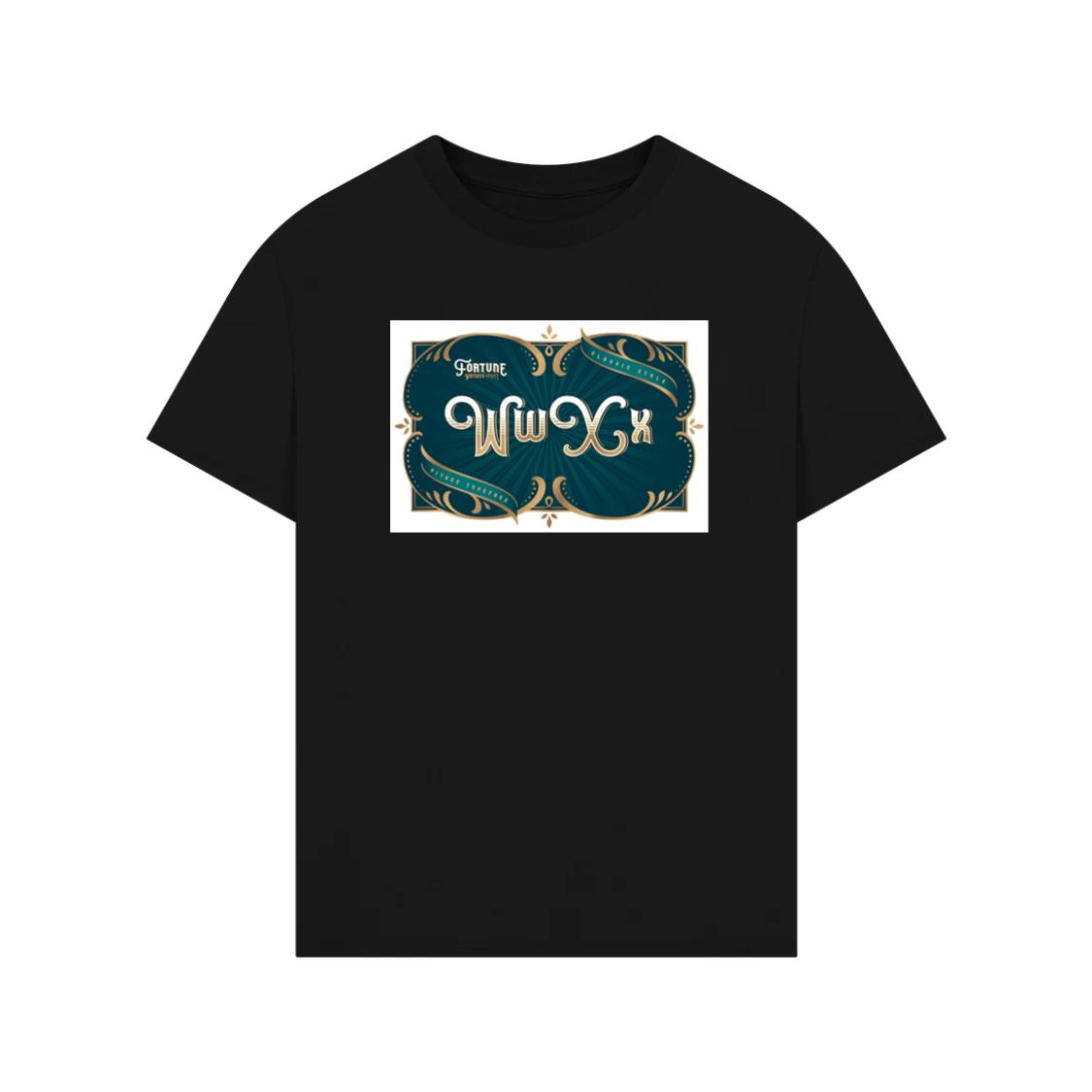 Fortune Vintage Font Display T-Shirt