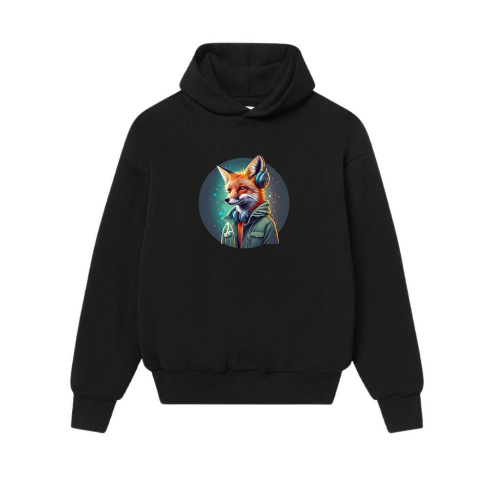 Foxy Boy Listening To Music Hoodies