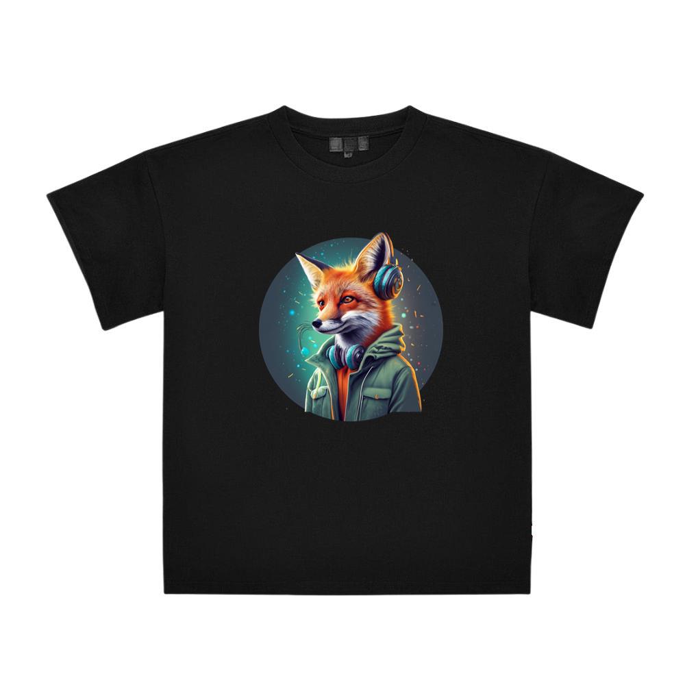 Foxy Boy Listening To Music T-Shirts