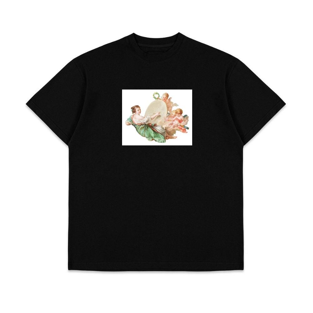 François Boucher Woman and Cherubs at Work T-Shirts