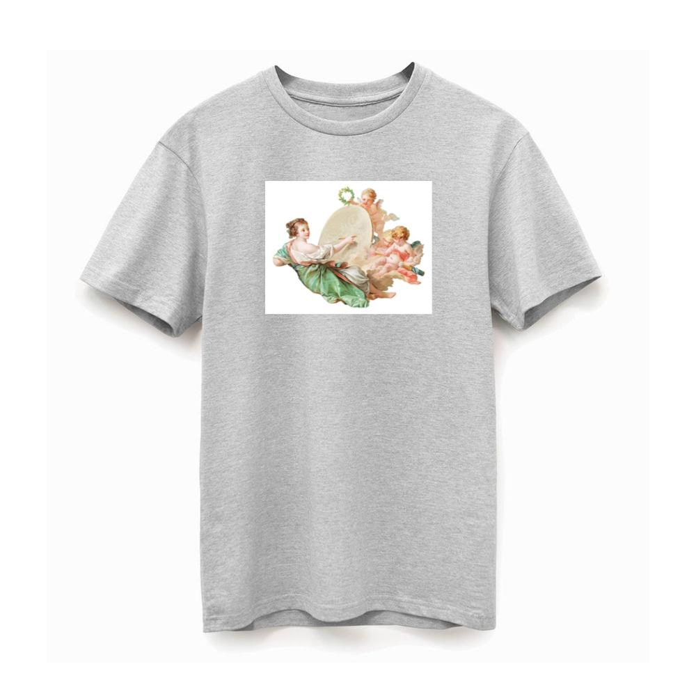 François Boucher Woman and Cherubs at Work T-Shirts