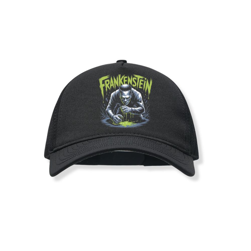 Frankenstein Monster Classic Horror Graphic Black Hat