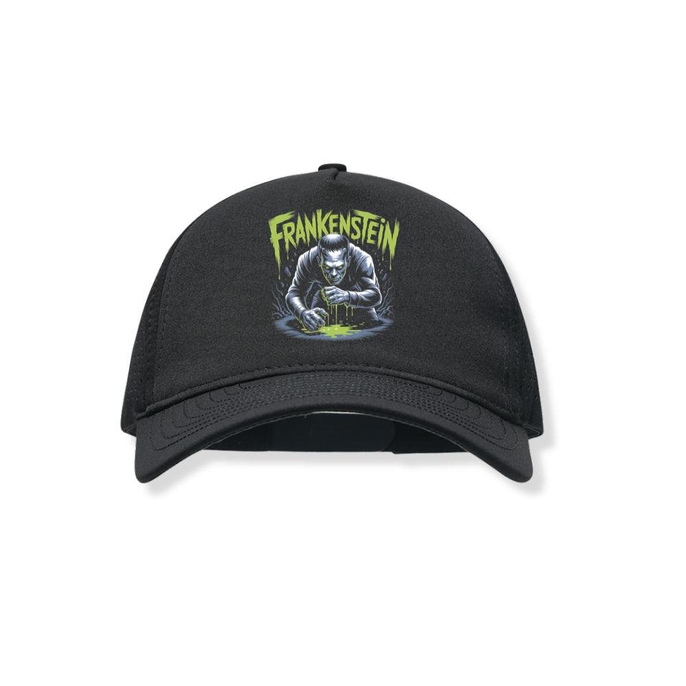 Frankenstein Monster Classic Horror Graphic Black Hat