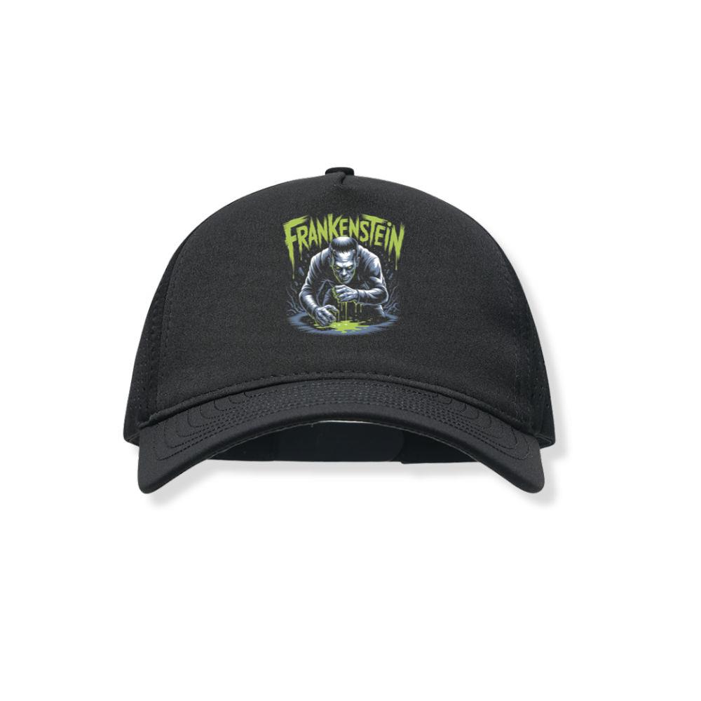 Frankenstein Monster Classic Horror Graphic Black Hat