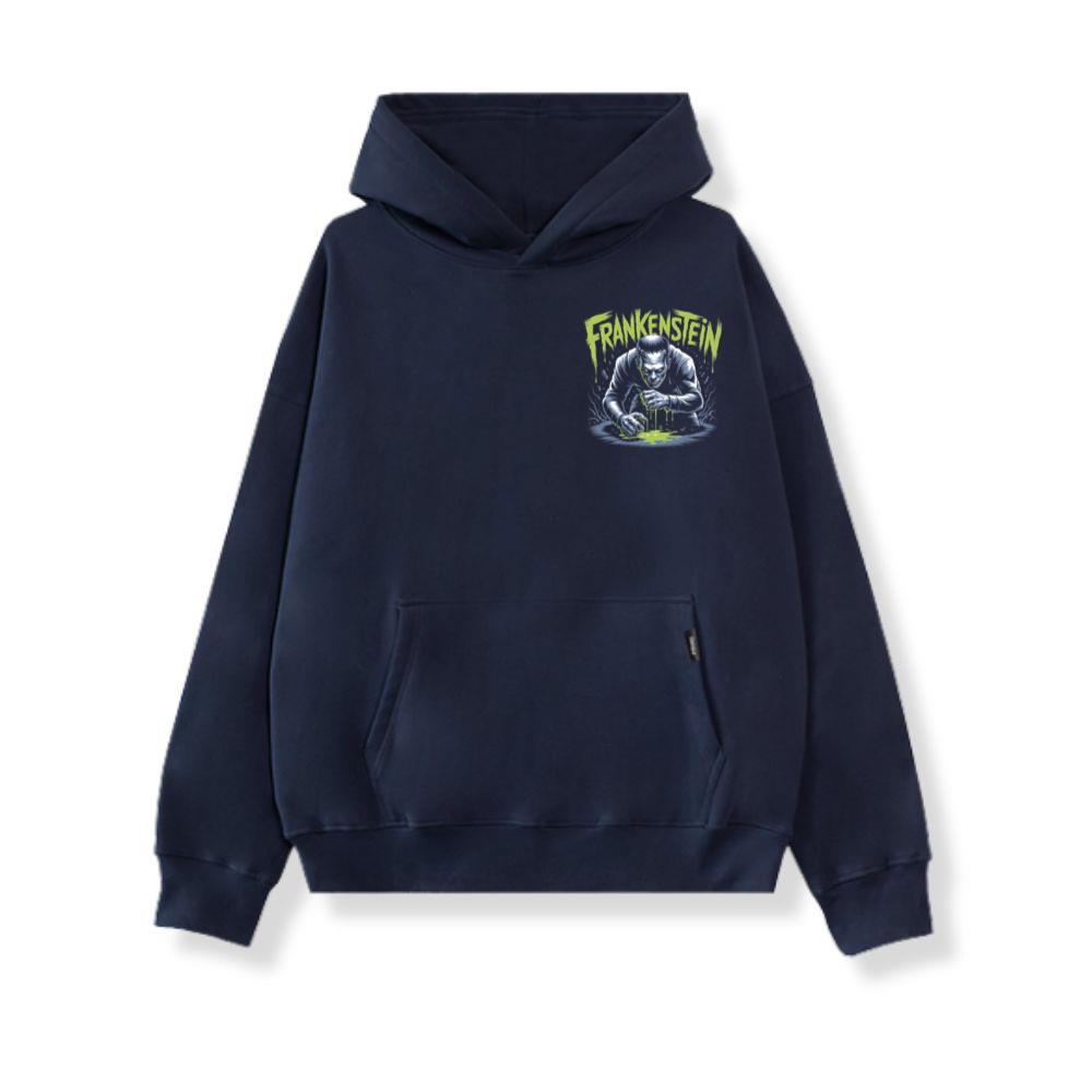 Frankenstein Monster Classic Horror Graphic Hoodie - Image 2