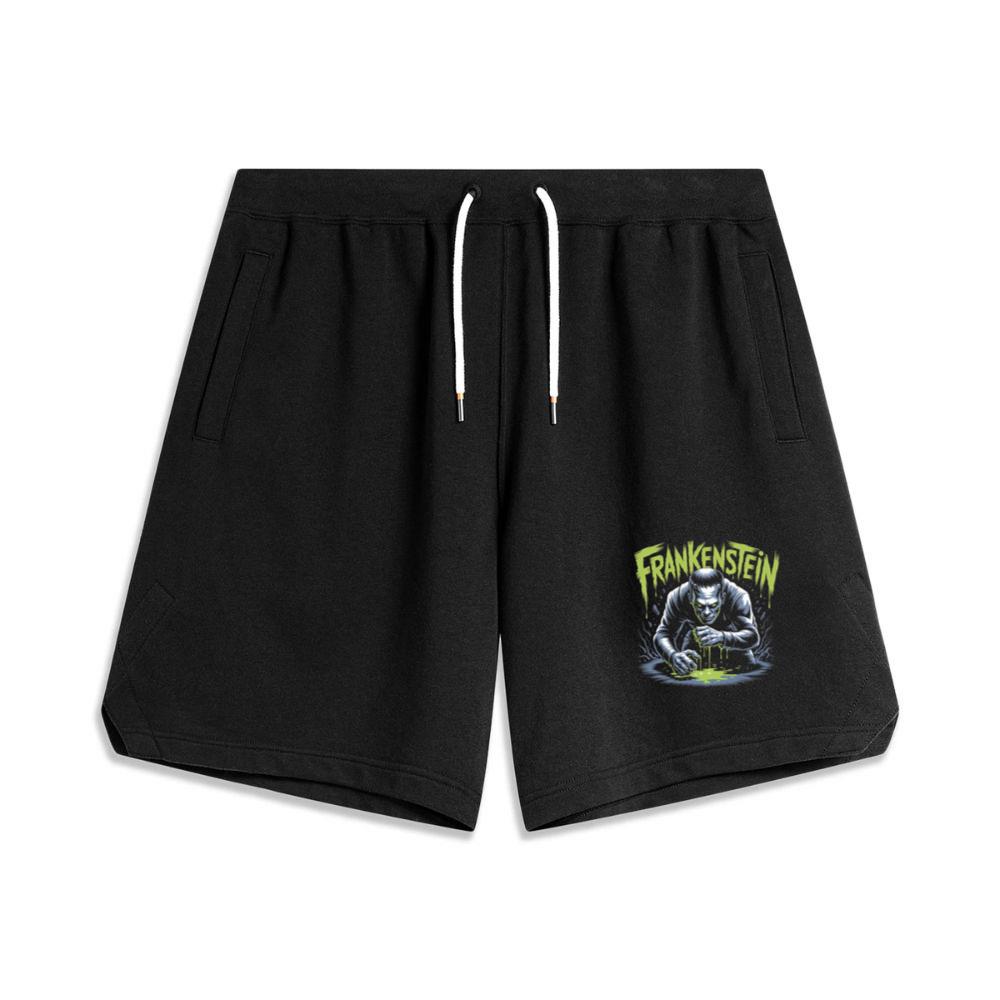 Frankenstein Monster Classic Horror Graphic Men's Basketball Shorts