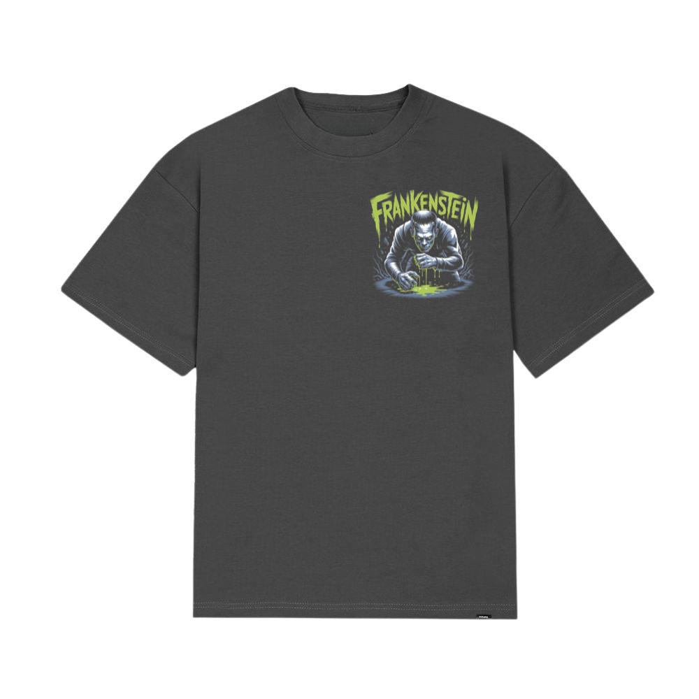 Frankenstein Monster Classic Horror Graphic T-Shirt - Image 2
