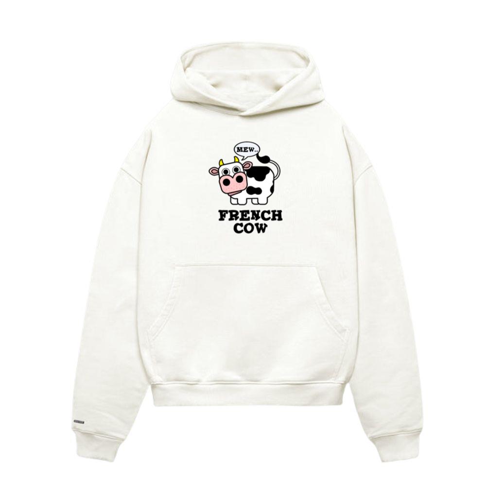 French Cow Cute Animal Pun Hoodies