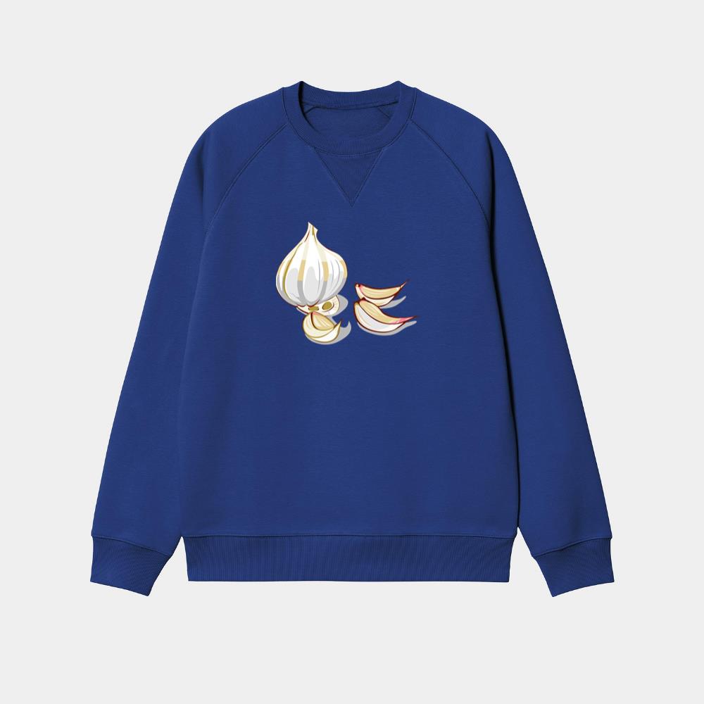 Fresh Garlic Illustration Sweatshirt