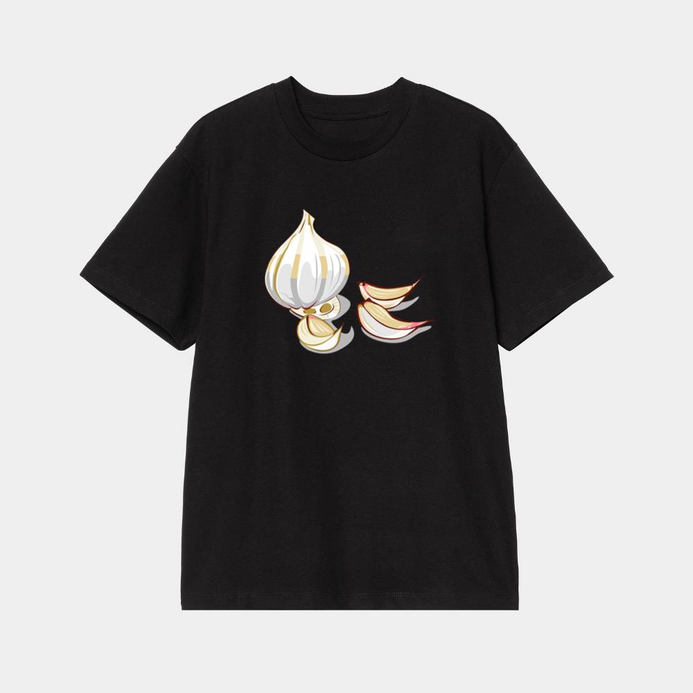 Fresh Garlic Illustration T-Shirt