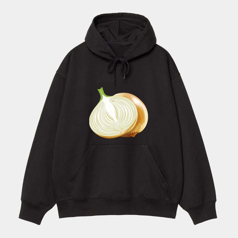 Fresh Sliced White Onion Hoodie