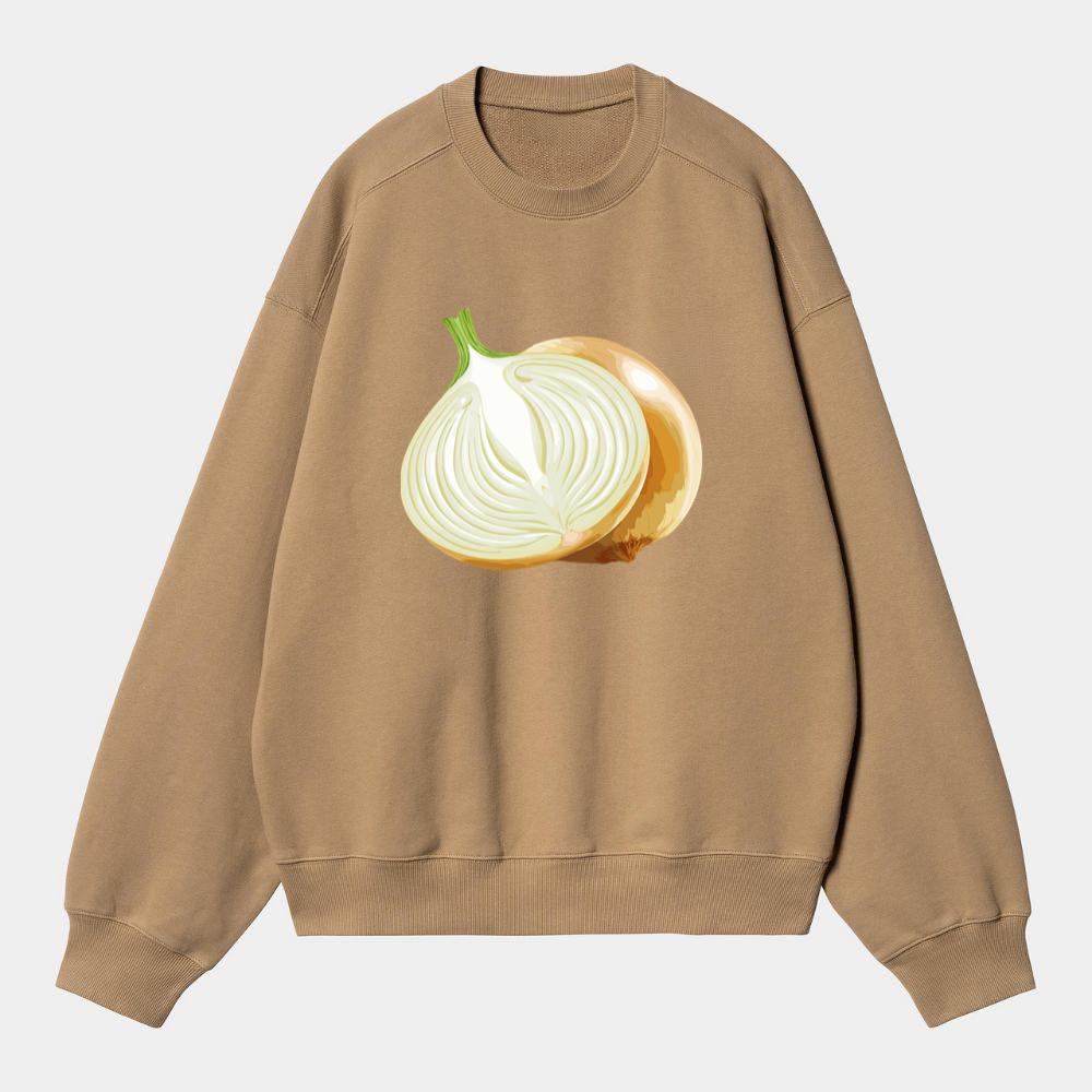 Fresh Sliced White Onion Sweatshirt